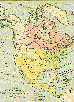 north america 1783